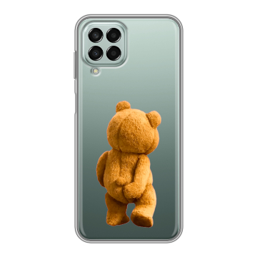 Силиконовый чехол на Samsung Galaxy M33 5G с принтом Медведь