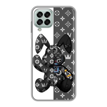 Силиконовый чехол на Samsung Galaxy M33 5G с принтом Луи робот