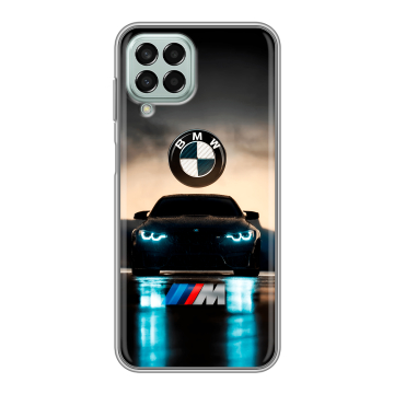 Силиконовый чехол на Samsung Galaxy M33 5G с принтом БМВ BMW Силиконовый чехол на Samsung Galaxy M33 5G с принтом БМВ BMW