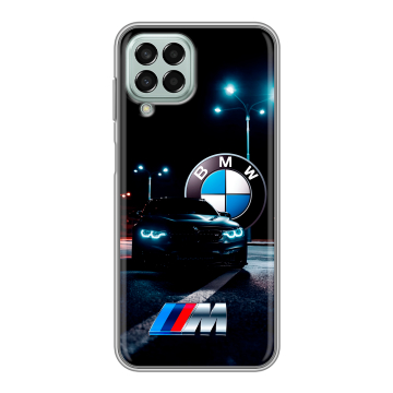 Силиконовый чехол на Samsung Galaxy M33 5G с принтом БМВ BMW Силиконовый чехол на Samsung Galaxy M33 5G с принтом БМВ BMW