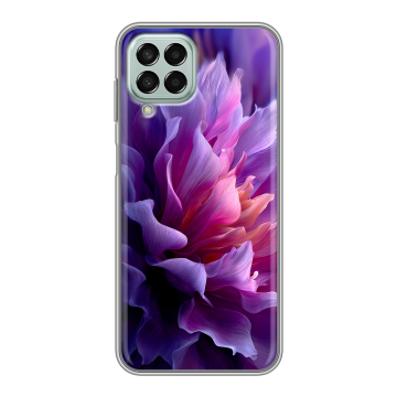 Силиконовый чехол на Samsung Galaxy M33 5G с принтом женский цветы