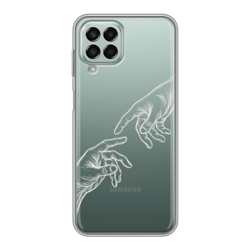Силиконовый чехол на Samsung Galaxy M33 5G с принтом Сотворение мира Силиконовый чехол на Samsung Galaxy M33 5G с принтом Сотворение мира
