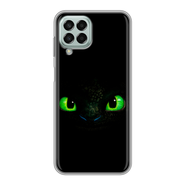 Силиконовый чехол на Samsung Galaxy M33 5G с принтом Как приручить дракона