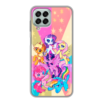 Силиконовый чехол на Samsung Galaxy M33 5G с принтом My little pony Дружба чудо
