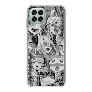 Силиконовый чехол на Samsung Galaxy M33 5G с принтом Ahegao Ахегао Аниме Силиконовый чехол на Samsung Galaxy M33 5G с принтом Ahegao Ахегао Аниме