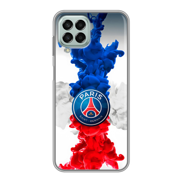 Силиконовый чехол на Samsung Galaxy M33 5G с принтом PSG ПСЖ Силиконовый чехол на Samsung Galaxy M33 5G с принтом PSG ПСЖ
