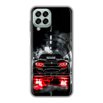 Силиконовый чехол на Samsung Galaxy M33 5G с принтом BMW БМВ Силиконовый чехол на Samsung Galaxy M33 5G с принтом BMW БМВ