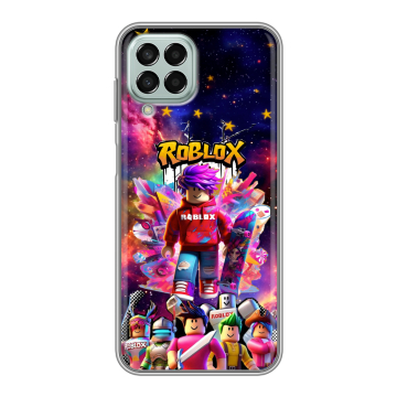 Силиконовый чехол на Samsung Galaxy M33 5G с принтом Roblox Роблокс Силиконовый чехол на Samsung Galaxy M33 5G с принтом Roblox Роблокс