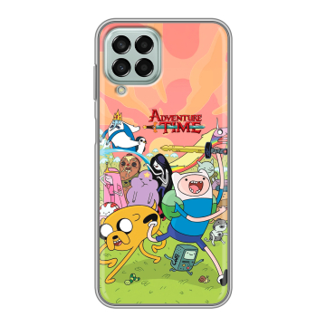 Силиконовый чехол на Samsung Galaxy M33 5G с принтом Adventure time Время приключений Силиконовый чехол на Samsung Galaxy M33 5G с принтом Adventure time Время приключений