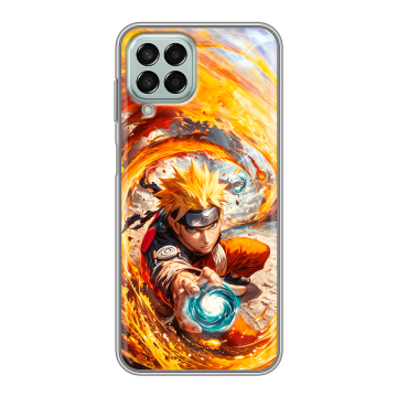 Силиконовый чехол на Samsung Galaxy M33 5G с принтом Аниме Наруто Naruto