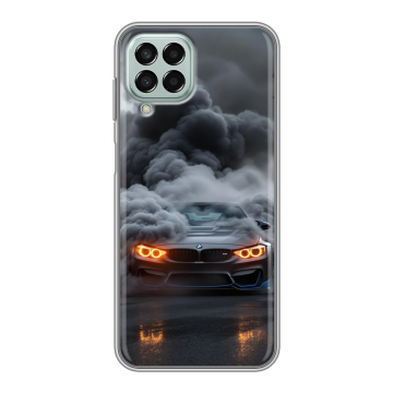 Силиконовый чехол на Samsung Galaxy M33 5G с принтом BMW БМВ Силиконовый чехол на Samsung Galaxy M33 5G с принтом BMW БМВ
