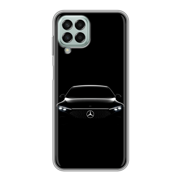 Силиконовый чехол на Samsung Galaxy M33 5G с принтом Mercedes Мерседес
