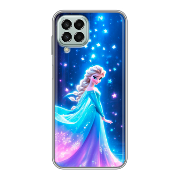 Силиконовый чехол на Samsung Galaxy M33 5G с принтом Холодное сердце Frozen