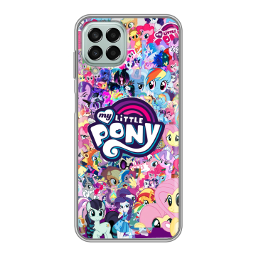 Силиконовый чехол на Samsung Galaxy M33 5G с принтом My little pony Дружба чудо
