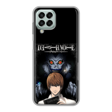 Силиконовый чехол на Samsung Galaxy M33 5G с принтом Death note Тетрадь смерти Силиконовый чехол на Samsung Galaxy M33 5G с принтом Death note Тетрадь смерти