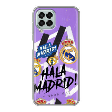 Силиконовый чехол на Samsung Galaxy M33 5G с принтом Real Madrid Реал Мадрид