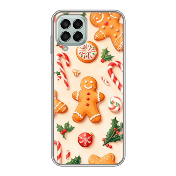 Силиконовый чехол на Samsung Galaxy M33 5G с принтом Новый год