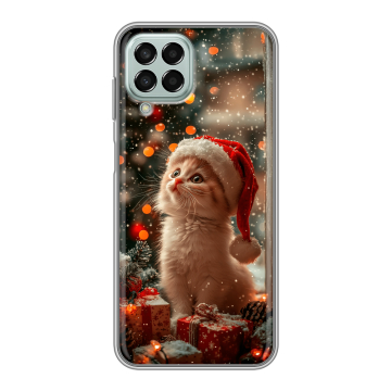 Силиконовый чехол на Samsung Galaxy M33 5G с принтом Новый год