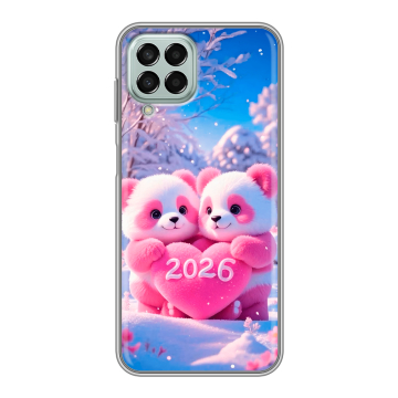 Силиконовый чехол на Samsung Galaxy M33 5G с принтом Новый год