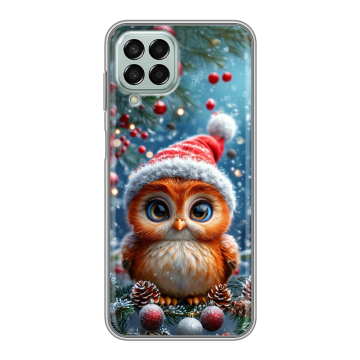 Силиконовый чехол на Samsung Galaxy M33 5G с принтом Новый год