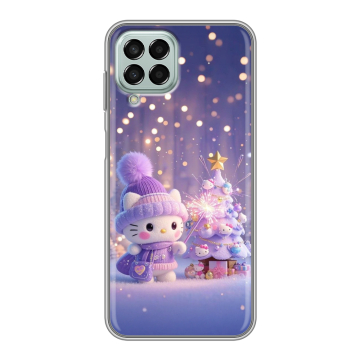 Силиконовый чехол на Samsung Galaxy M33 5G с принтом Новый год