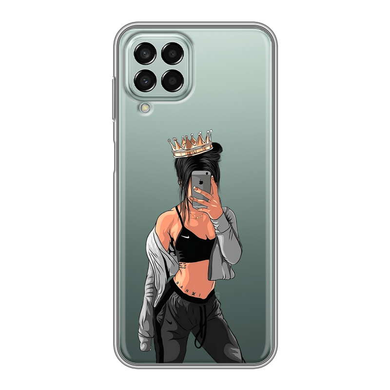 Силиконовый чехол на Samsung Galaxy M33 5G с принтом Женские принты Силиконовый чехол на Samsung Galaxy M33 5G с принтом Женские принты