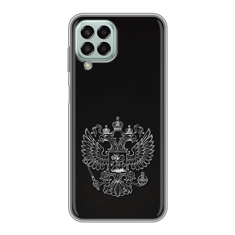 Силиконовый чехол на Samsung Galaxy M33 5G с принтом Герб России Силиконовый чехол на Samsung Galaxy M33 5G с принтом Герб России