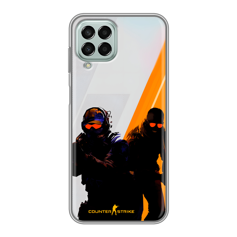 Силиконовый чехол на Samsung Galaxy M33 5G с принтом Контер страйк Counter strike Силиконовый чехол на Samsung Galaxy M33 5G с принтом Контер страйк Counter strike