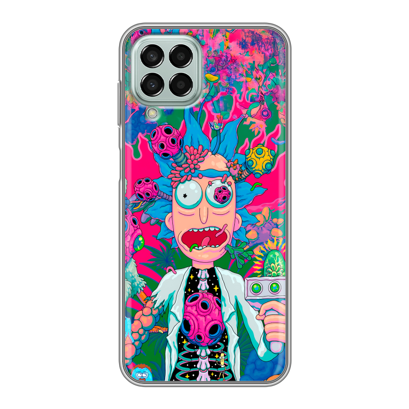 Силиконовый чехол на Samsung Galaxy M33 5G с принтом Рик и Морти Rick Morty Силиконовый чехол на Samsung Galaxy M33 5G с принтом Рик и Морти Rick Morty