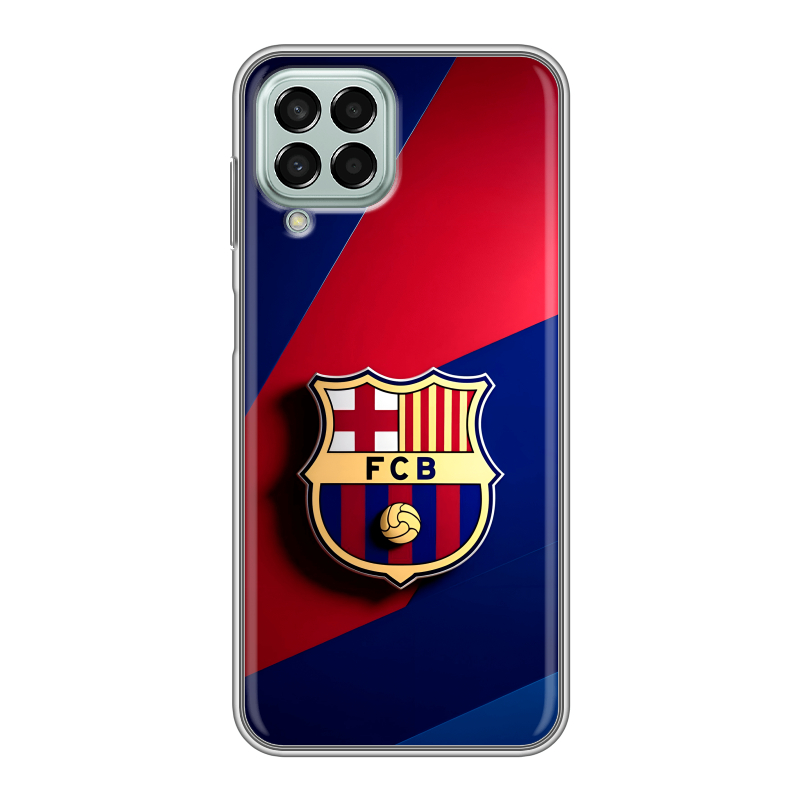 Силиконовый чехол на Samsung Galaxy M33 5G с принтом Барселона Barcelona Силиконовый чехол на Samsung Galaxy M33 5G с принтом Барселона Barcelona