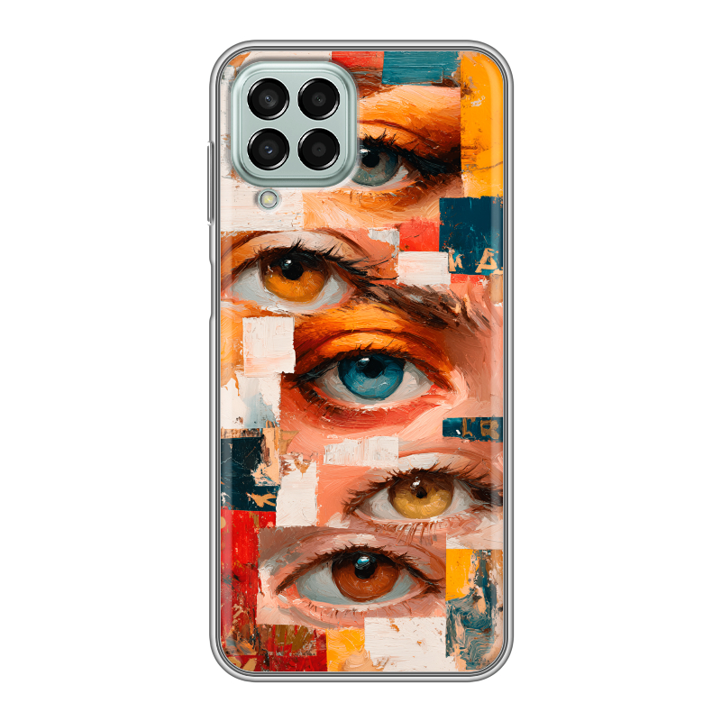 Силиконовый чехол на Samsung Galaxy M33 5G с принтом Модный принт Силиконовый чехол на Samsung Galaxy M33 5G с принтом Модный принт