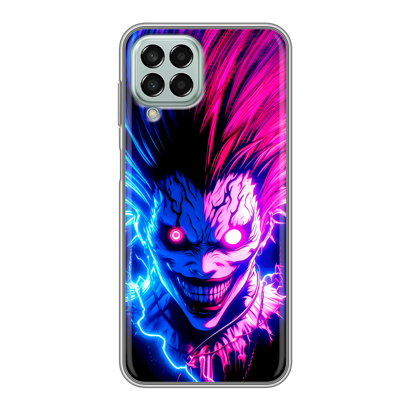 Силиконовый противоударный чехол на Samsung Galaxy M33 5G с принтом Death note Тетрадь смерти Силиконовый противоударный чехол на Samsung Galaxy M33 5G с принтом Death note Тетрадь смерти