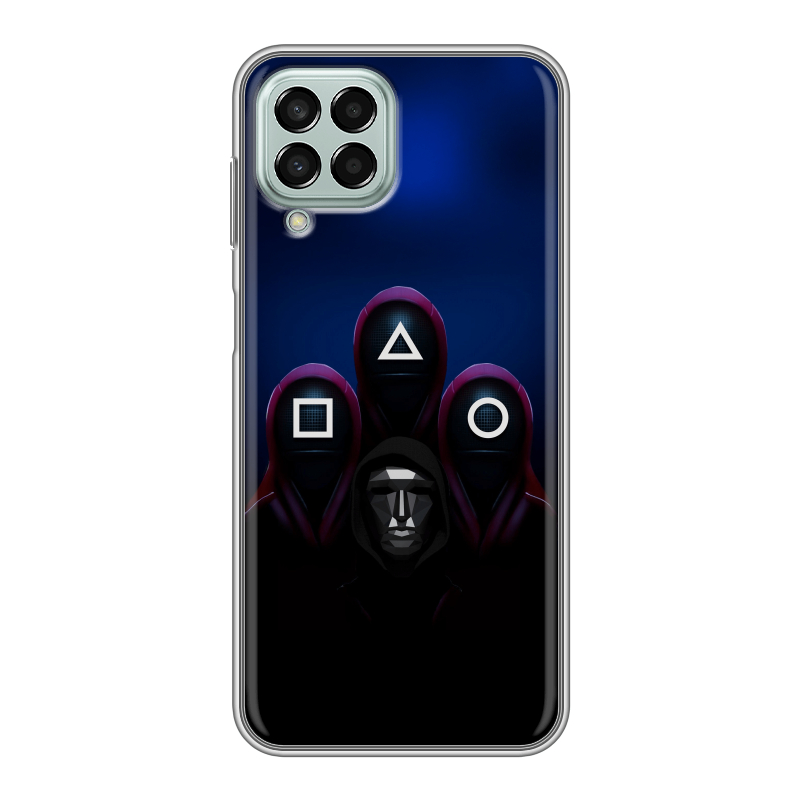 Силиконовый чехол на Samsung Galaxy M33 5G с принтом Игра Кальмара Силиконовый чехол на Samsung Galaxy M33 5G с принтом Игра Кальмара