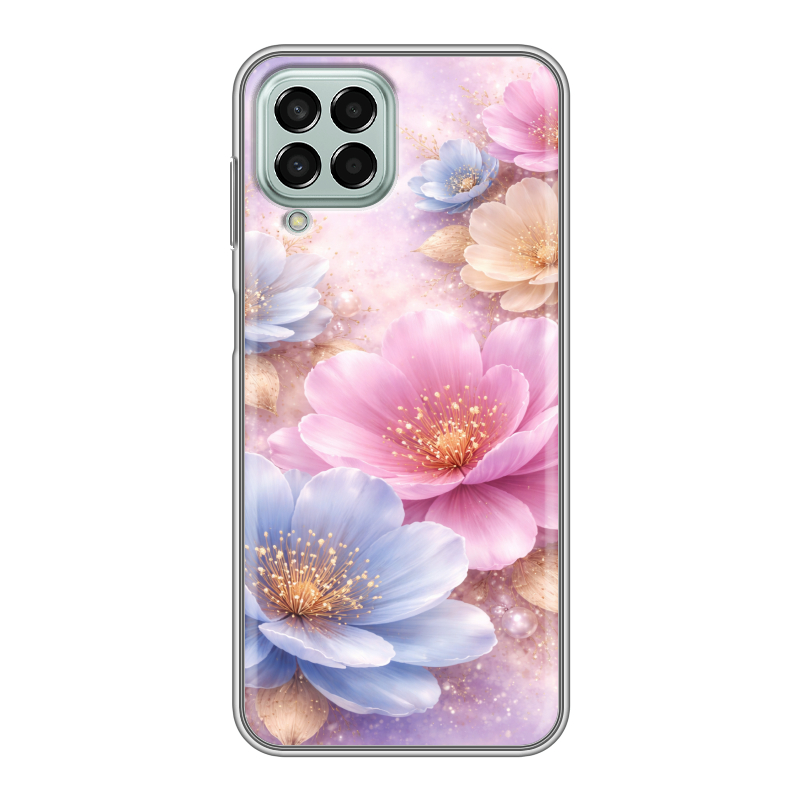 Силиконовый чехол на Samsung Galaxy M33 5G с принтом женский Силиконовый чехол на Samsung Galaxy M33 5G с принтом женский