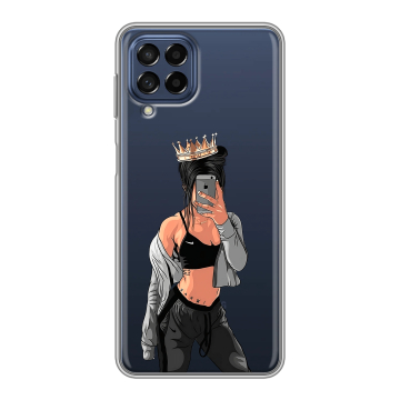 Силиконовый чехол на Samsung Galaxy M53 5G с принтом Женские принты Силиконовый чехол на Samsung Galaxy M53 5G с принтом Женские принты