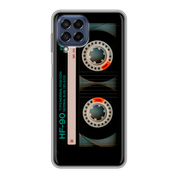 Силиконовый чехол на Samsung Galaxy M53 5G с принтом Кассета