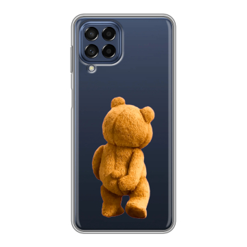 Силиконовый чехол на Samsung Galaxy M53 5G с принтом Медведь