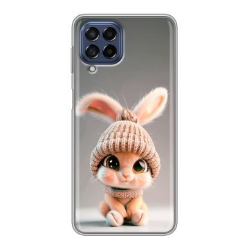 Силиконовый чехол на Samsung Galaxy M53 5G с принтом Кролик