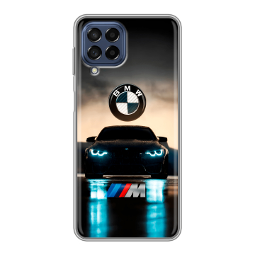 Силиконовый чехол на Samsung Galaxy M53 5G с принтом БМВ BMW