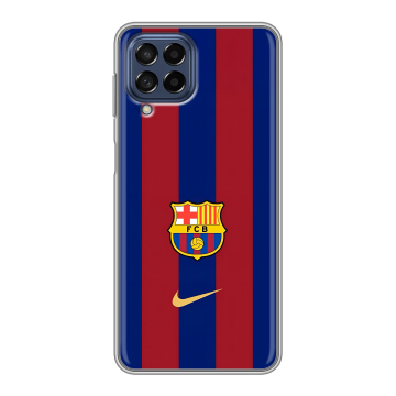 Силиконовый чехол на Samsung Galaxy M53 5G с принтом Барселона Barcelona Силиконовый чехол на Samsung Galaxy M53 5G с принтом Барселона Barcelona