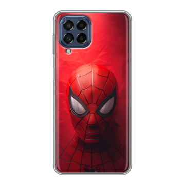 Силиконовый чехол на Samsung Galaxy M53 5G с принтом Spiderman Человек паук