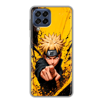 Силиконовый чехол на Samsung Galaxy M53 5G с принтом Naruto Наруто