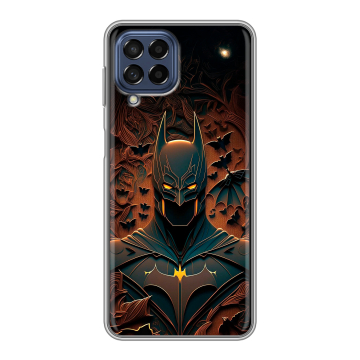 Силиконовый чехол на Samsung Galaxy M53 5G с принтом Batman Бэтмен