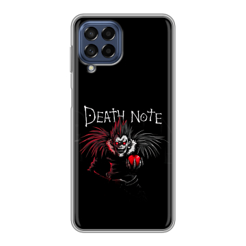 Силиконовый чехол на Samsung Galaxy M53 5G с принтом Death note Тетрадь смерти
