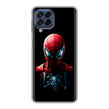 Силиконовый чехол на Samsung Galaxy M53 5G с принтом Spiderman Человек паук Силиконовый чехол на Samsung Galaxy M53 5G с принтом Spiderman Человек паук