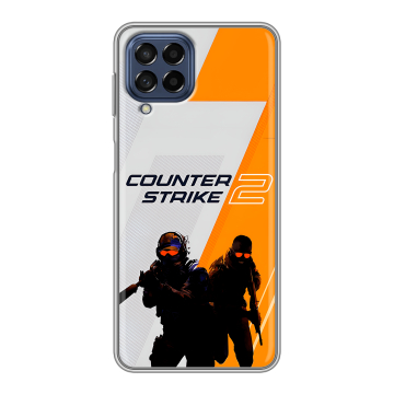 Силиконовый чехол на Samsung Galaxy M53 5G с принтом Counter Strike Силиконовый чехол на Samsung Galaxy M53 5G с принтом Counter Strike