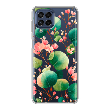 Силиконовый чехол на Samsung Galaxy M53 5G с принтом женский