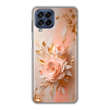 Силиконовый чехол на Samsung Galaxy M53 5G с принтом женский