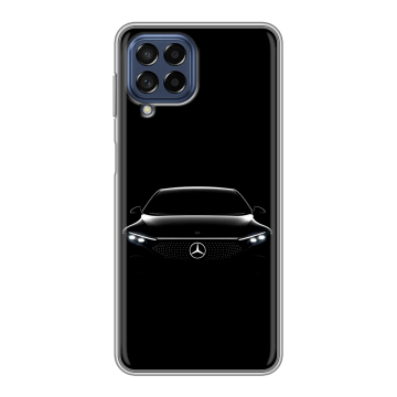 Силиконовый чехол на Samsung Galaxy M53 5G с принтом Mercedes Мерседес
