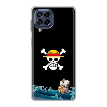 Силиконовый чехол на Samsung Galaxy M53 5G с принтом One Piece Ван Пис